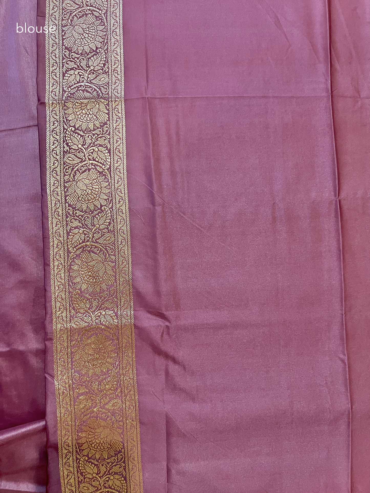 Mashru Satin saree with meenakari and zari